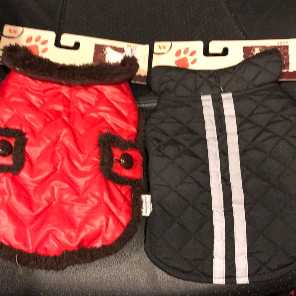 Bundle two dog coats